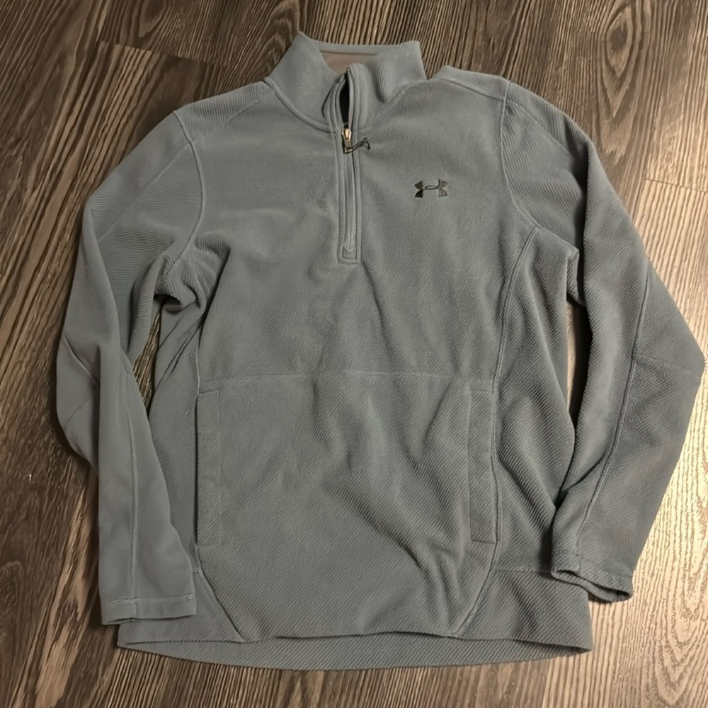 🍍Under Armour fleece 1/4 zip sweatshirt 🍍kangaroo pouch pocket 🍍sz med🍍